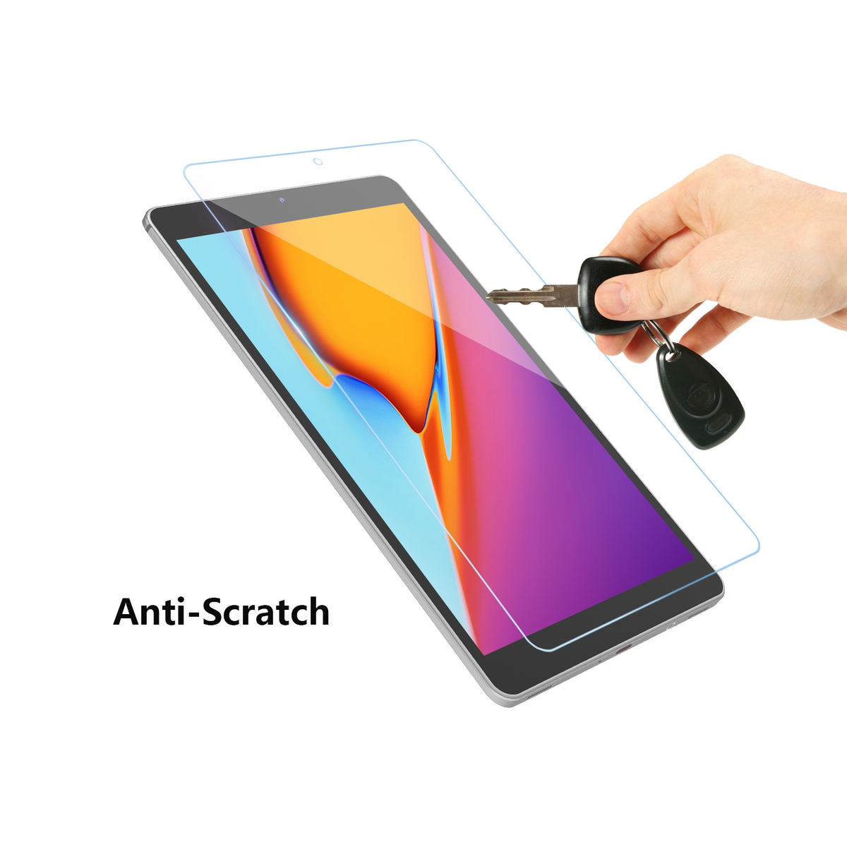 Kingpad SA10 Tablet Tempered Glass Screen Protector - Vastking